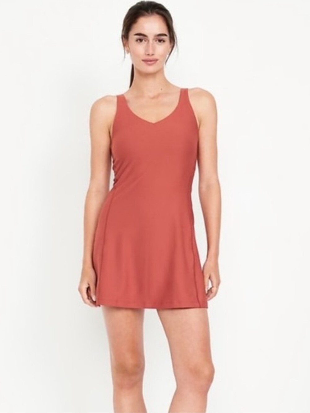 NWOT, Old Navy Active Rust Powersoft Activewear Dress, Size L